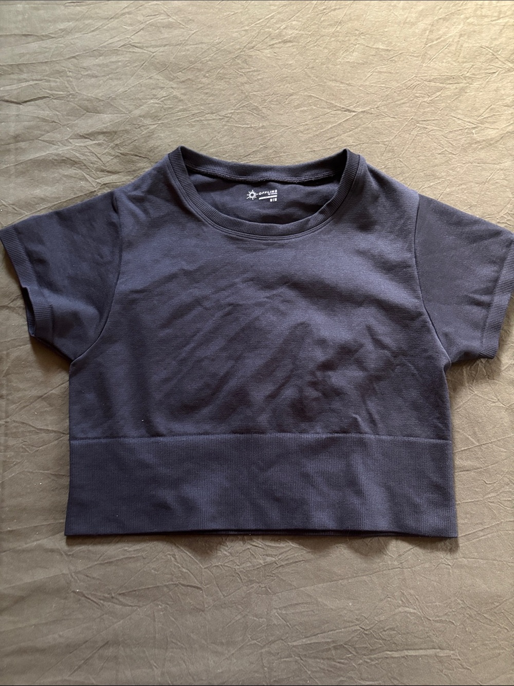 Offline by Aerie Seamless Crop Top Medium - Picture 1 of 3